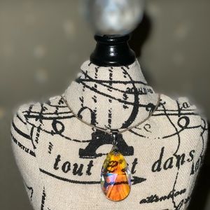 Crystal 925silver necklace